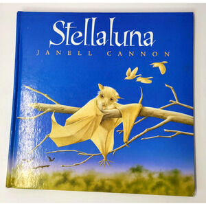Stellaluna Janell Cannon Houghton Mifflin Harcourt Blue HC Kids Picture Book